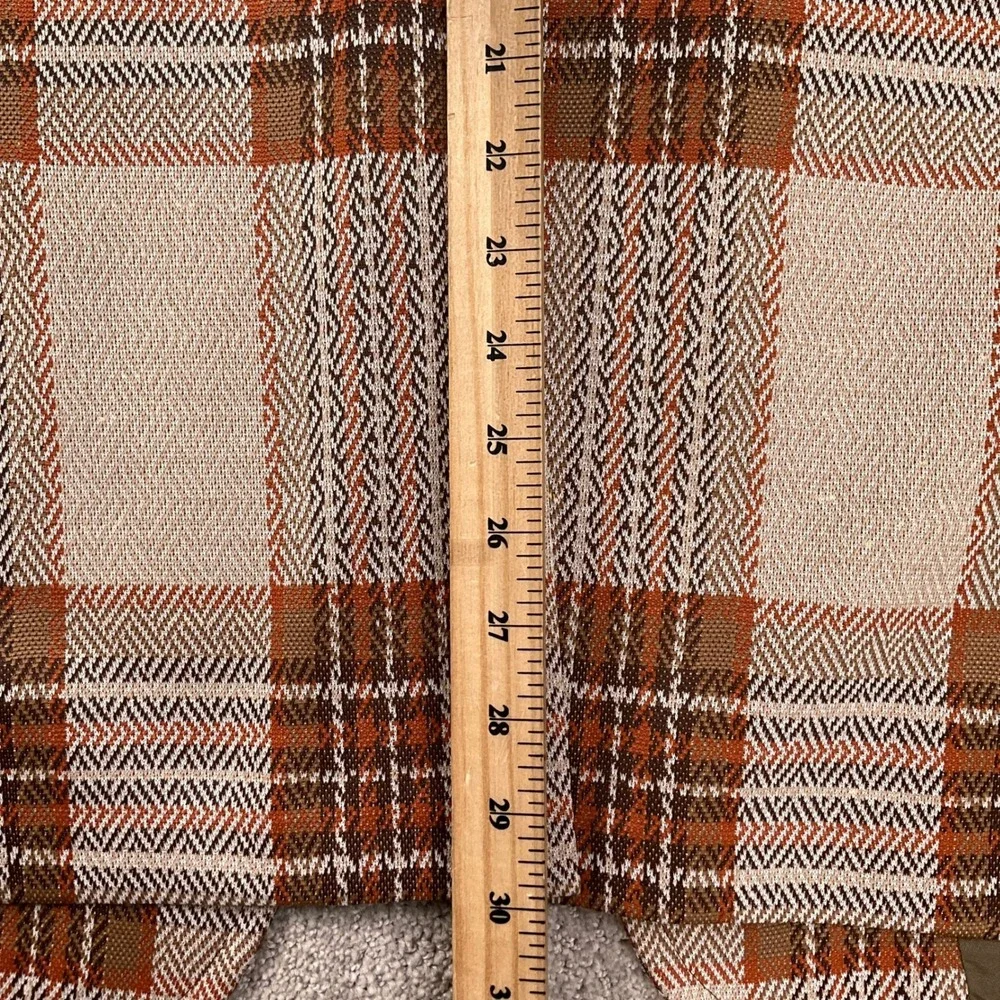 Hart Schaffner Marx Blazer Mens 42R Beige Blanket‎ Plaid Escadrille Wool VTG